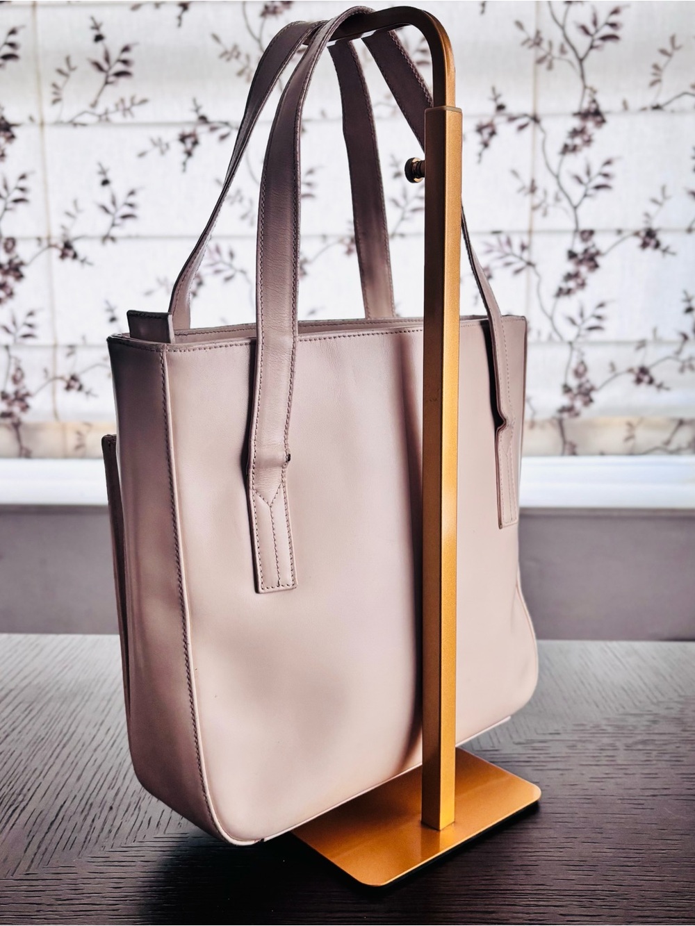 🤍 Paloma Picasso Cream Leather Mini Tote 🤍 - Picture 6 of 16